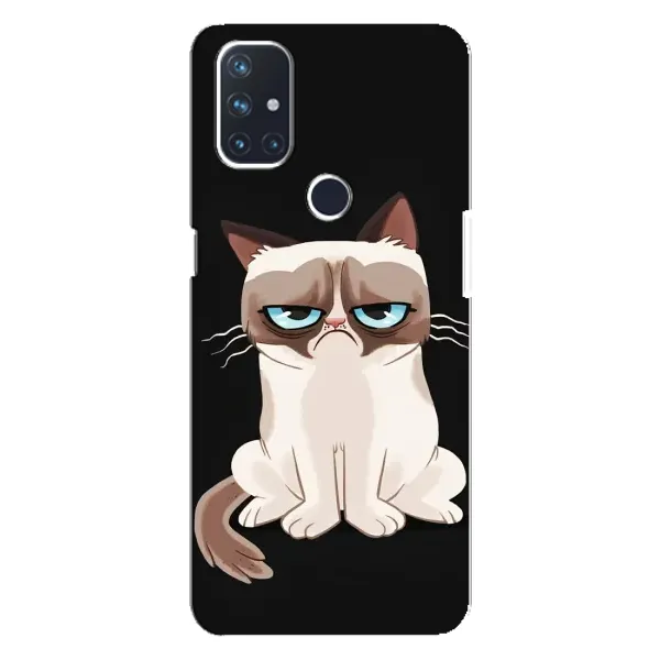 Чехол с принтом «Грустный кот» для OnePlus Nord N10 5G