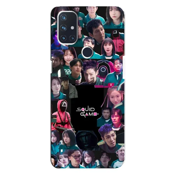Чохол з принтом «Колаж Гра кальмара» для OnePlus Nord N10 5G Чохол з принтом «Колаж Гра кальмара» для OnePlus Nord N10 5G
