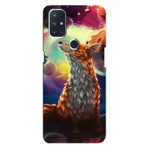 Чохли з картинкою Лисичка для OnePlus Nord N10 5G (VPrint) (Лисичка в космосі)