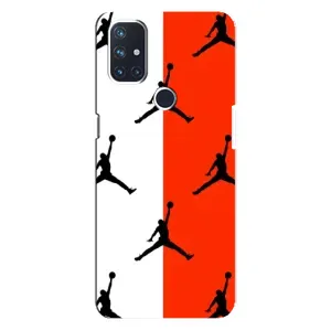 Чехлы для OnePlus Nord N10 5G - с картинкой JORDAN (AlphaPrint) (Лого Джордан)