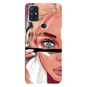 Чохол з друком для OnePlus Nord N10 5G - (Мода) (AlphaPrint) (Макіяж)