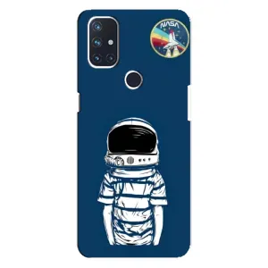 Чехол NASA для OnePlus Nord N10 5G (AlphaPrint) (Мальчик в шлеме)