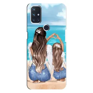 Чехол с печатью для OnePlus Nord N10 5G - (Мама с ребенком) (AlphaPrint) (Мама с доченькой)