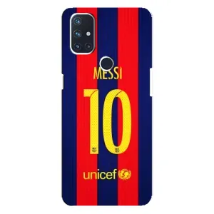 Чехлы Месси для OnePlus Nord N10 5G (AlphaPrint) (Messi Barca 10)