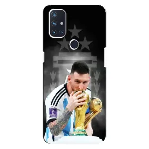 Чехлы для OnePlus Nord N10 5G (Leo чемпион) (AlphaPrint) (Месси Чемпион)
