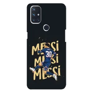 Чехлы для OnePlus Nord N10 5G (Leo чемпион) (AlphaPrint) (Messi ПСЖ)
