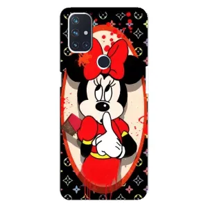 Чехол Disney Mouse OnePlus Nord N10 5G (PREMIUMPrint) (Минни Маус ЛВ)