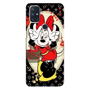 Чехол Disney Mouse OnePlus Nord N10 5G (PREMIUMPrint) (Минни peace)