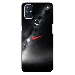 Чехол для OnePlus Nord N10 5G - с принтом Найк (AlphaPrint) (Найк красный)