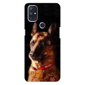 Чехлы с картинками животных OnePlus Nord N10 5G (Овчарка)