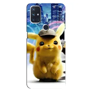 Чехол с Пикачу на OnePlus Nord N10 5G (Пикачу в городе)