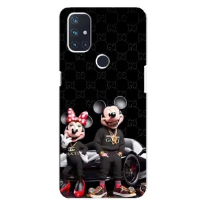 Чехол Disney Mouse OnePlus Nord N10 5G (PREMIUMPrint) (Семья Маусов)