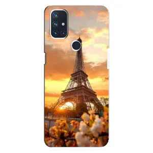 Чехол Эйфелева Башня для OnePlus Nord N10 5G - (AlphaPrint) (Солнечная башня)