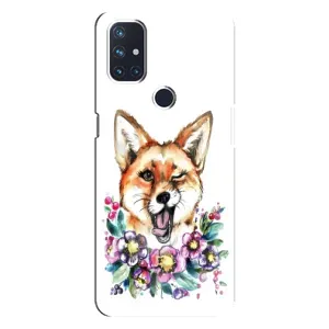 Чохли з картинкою Лисичка для OnePlus Nord N10 5G (VPrint) (Весела лисичка)