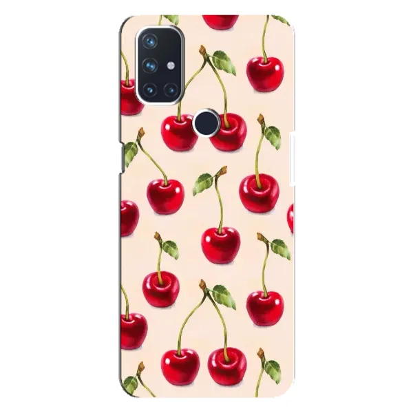 Чохол з принтом «Черешня» для OnePlus Nord N10 5G