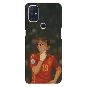 Чехол с футболистом Ламин Ямаль OnePlus Nord N10 5G (Ямаль аниме)
