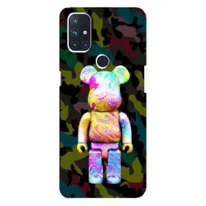 Чехлы для OnePlus Nord N10 5G - Bearbrick Louis Vuitton (PREMIUMPrint) (Яркий Bearbrick)