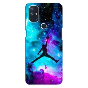 Чехлы для OnePlus Nord N10 5G - с картинкой JORDAN (AlphaPrint) (Яркий Джордан)
