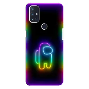 Чехол Амонг Ас для OnePlus Nord N10 5G (AlphaPrint) (Яркий скин)
