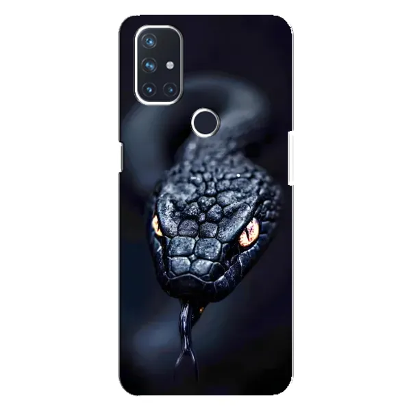 Чохол з принтом «Чорна змія» для OnePlus Nord N10 5G Чохол з принтом «Чорна змія» для OnePlus Nord N10 5G