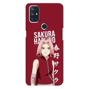 Чехлы Персонажи Аниме Наруто для OnePlus Nord N100 (AlphaPrint) (Аниме Сакура)