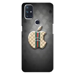 Чехлы ГУЧЧИ для ВанПлас Норд Н100 (AlphaPrint) (Apple gucci)