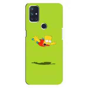 Чехол с Симпсонами для OnePlus Nord N100 (VPrint)