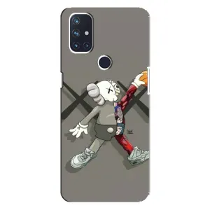 Чехлы для OnePlus Nord N100 - Bearbrick Louis Vuitton (PREMIUMPrint) (Беарбрик Джордан)