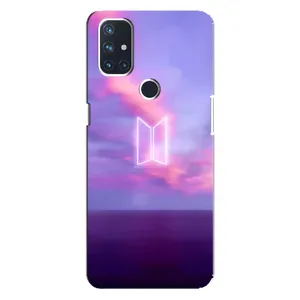 Чехлы BTS для OnePlus Nord N100 (AlphaPrint) (BTS логотип)
