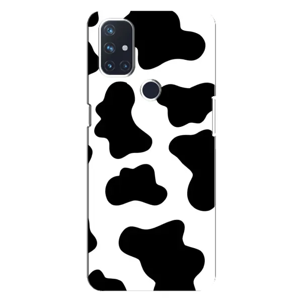 Чохол з принтом «Чорная Буренка» для OnePlus Nord N100