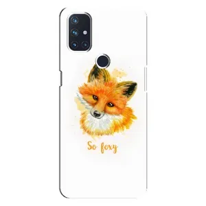 Чехлы с картинкой Лисички для OnePlus Nord N100 (VPrint) (Девочка Лиса)