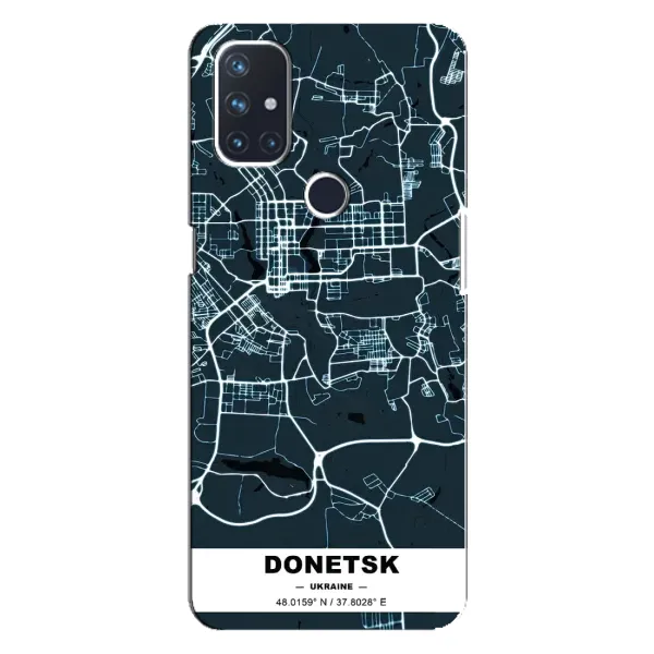Чехол с принтом «Донецк» для OnePlus Nord N100