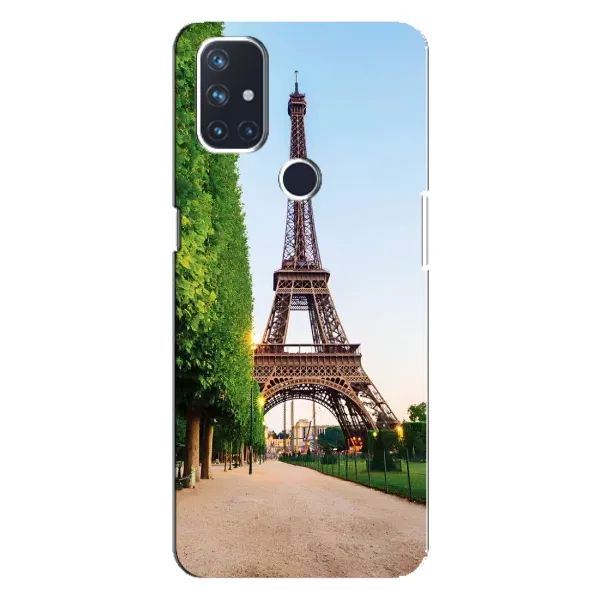 Чехол с принтом «Дорога в Париж» для OnePlus Nord N100