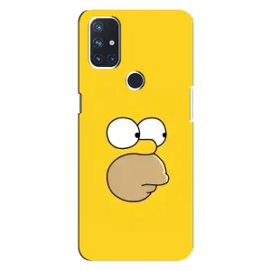 Чехол с Симпсонами для OnePlus Nord N100 (VPrint) (Гомер)