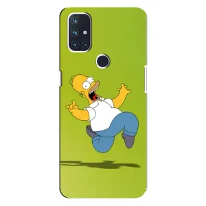 Чехол с Симпсонами для OnePlus Nord N100 (VPrint) (Гомер Симпсон)