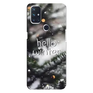 Новогодние, Праздничные Чехлы для OnePlus Nord N100 - 2024 год (Hello winter)