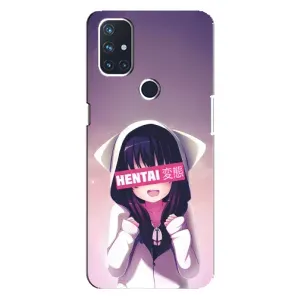 Чехлы Персонажи Аниме Наруто для OnePlus Nord N100 (AlphaPrint) (Hentai chan)