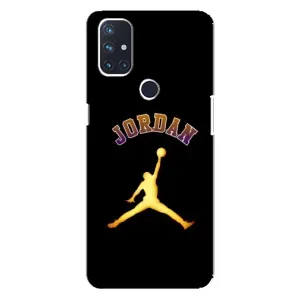 Чехлы для OnePlus Nord N100 - с картинкой JORDAN (AlphaPrint) (Jordan Gold)
