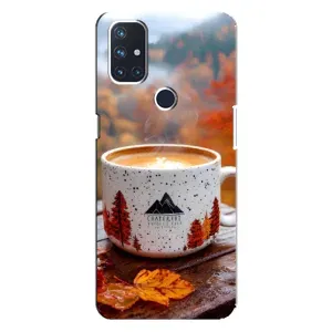 Чехол с принтом «Кофе на природе» для OnePlus Nord N100
