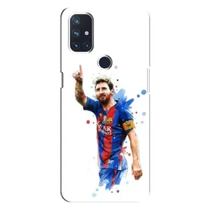 Чехлы Месси для OnePlus Nord N100 (AlphaPrint) (Лео Месси)
