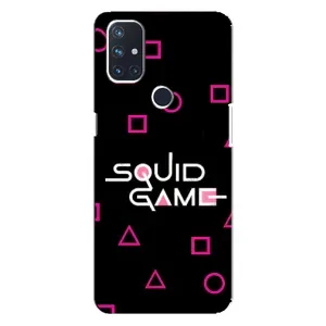 Чехол Гра в кальмара для OnePlus Nord N100 (Паттерн Игра кальмара)