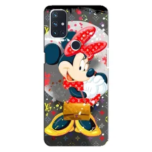 Чехол Disney Mouse OnePlus Nord N100 (PREMIUMPrint) (Minni с бантиком)
