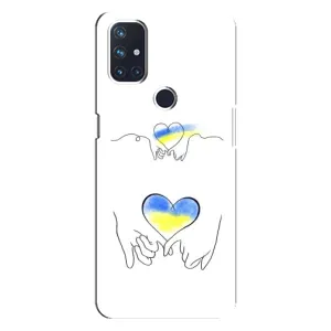 Чехол для Патриота Украины OnePlus Nord N100 - (AlphaPrint) (Мир Украине)