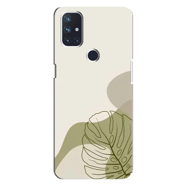 Чохол з принтом «Зелена монстера дизайн» для OnePlus Nord N100
