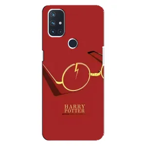 Чехлы с Гарри Поттером для OnePlus Nord N100 (AlphaPrint) (очки Гарри)