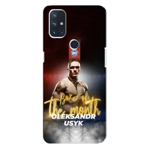 Чохол з принтом «Olexandr Usyk» для OnePlus Nord N100