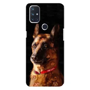 Чехлы с картинками животных OnePlus Nord N100 (Овчарка)