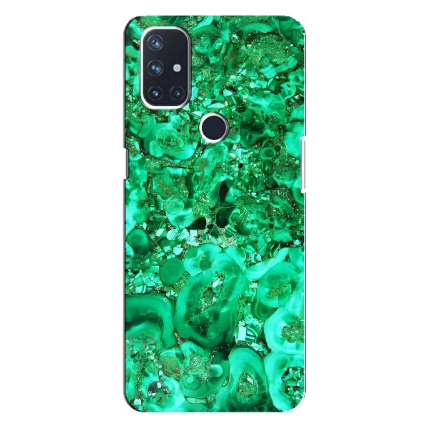 Чохол з принтом «Салатовий Мрамор» для OnePlus Nord N100 Чохол з принтом «Салатовий Мрамор» для OnePlus Nord N100