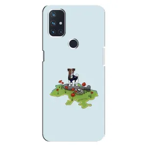 Чехлы с картинкой собаки Патрон для OnePlus Nord N100 (AlphaPrint) (Сапер Пес)