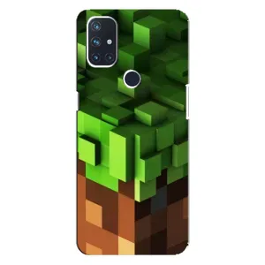 Чехол Майнкрафт на OnePlus Nord N100 (AlphaPrint) Minecraft (текстура Майнкрафт)